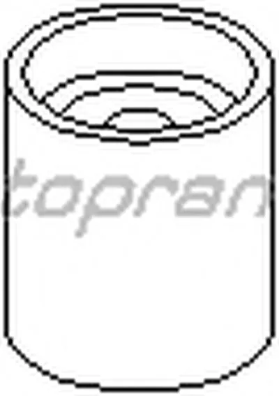 Паразитный / Ведущий ролик, зубчатый ремень TOPRAN купить