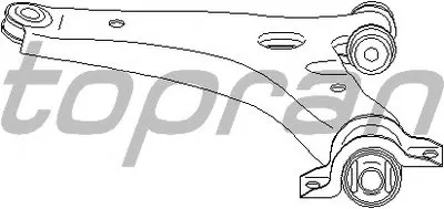 Рычаг независимой подвески колеса, подвеска колеса TOPRAN купить