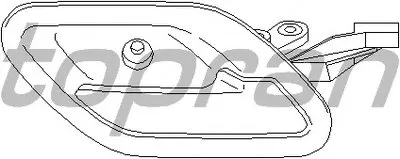 Ручка двери, внутреннее оснащение TOPRAN купить