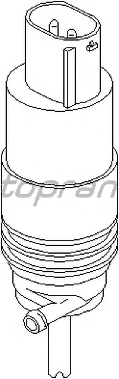 Водяной насос, система очистки окон TOPRAN купить