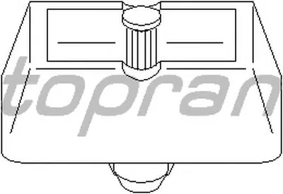 Крепление, автомобильный домкрат TOPRAN купить