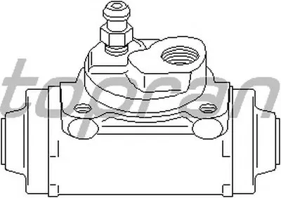 Колесный тормозной цилиндр TOPRAN купить