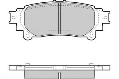 Комплект тормозных колодок, дисковый тормоз E.T.F. купить