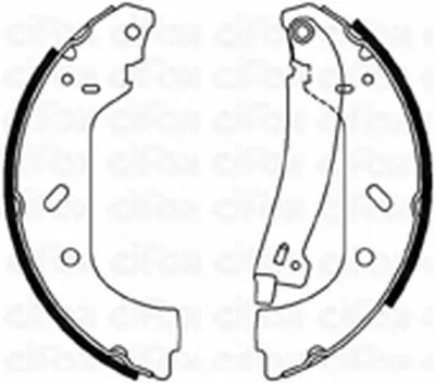 Комплект тормозных колодок CIFAM купить