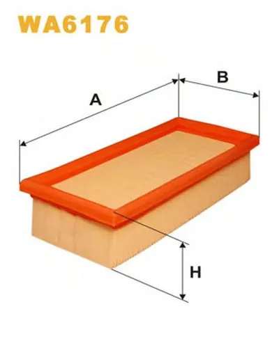 Воздушный фильтр WIX FILTERS купить