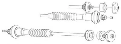Тросик сцепления CEF купить