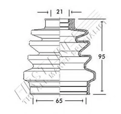 Пыльник, приводной вал FIRST LINE купить