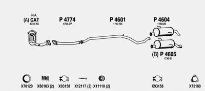 Система выпуска ОГ FENNO купить