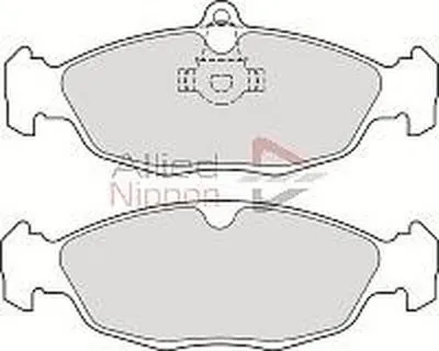 Комплект тормозных колодок, дисковый тормоз ANL Braking COMLINE купить