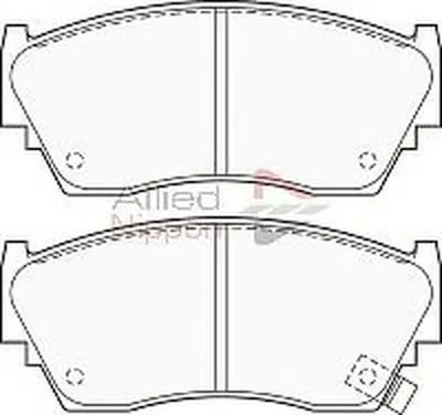 Комплект тормозных колодок, дисковый тормоз ANL Braking COMLINE купить