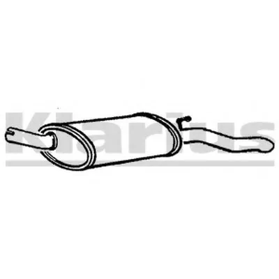 Глушитель выхлопных газов конечный KLARIUS купить