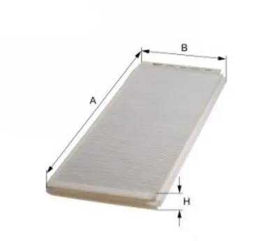 Фильтр, воздух во внутренном пространстве MFILTER купить