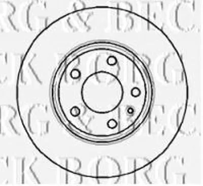 Тормозной диск BORG & BECK купить