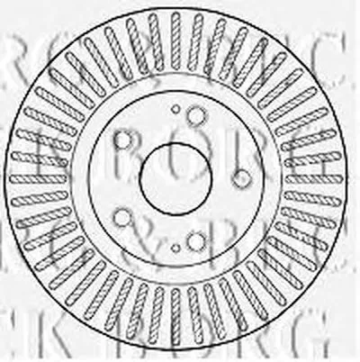 Тормозной диск BORG & BECK купить