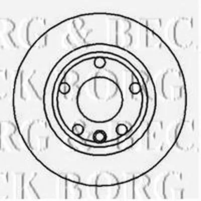 Тормозной диск BORG & BECK купить