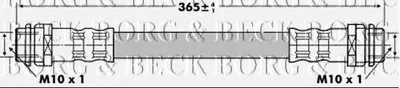 Тормозной шланг BORG & BECK купить