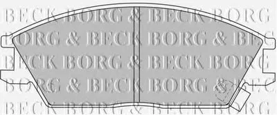 Комплект тормозных колодок, дисковый тормоз BORG & BECK купить