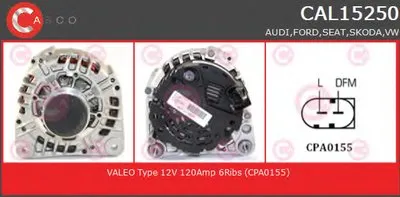 Генератор GENUINE SERIES CASCO купить