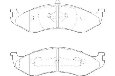 Комплект тормозных колодок, дисковый тормоз WAGNER купить