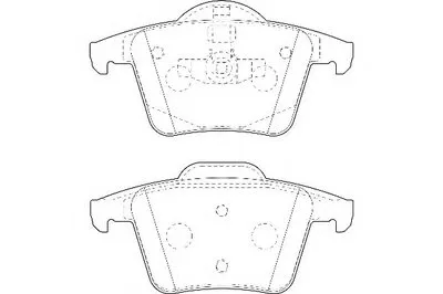 Комплект тормозных колодок, дисковый тормоз WAGNER купить