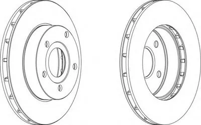 Тормозной диск PREMIER FERODO купить