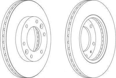 Тормозной диск PREMIER FERODO купить