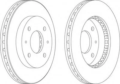 Тормозной диск PREMIER FERODO купить