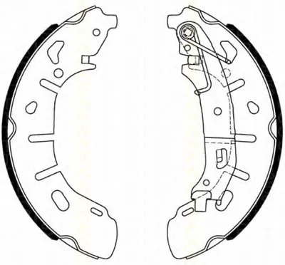 Комплект тормозных колодок TRISCAN купить