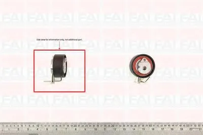Натяжной ролик, ремень ГРМ FAI AutoParts купить