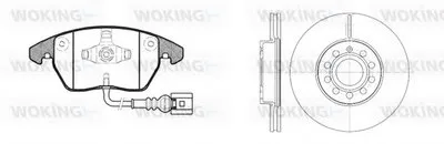 Комплект тормозов, дисковый тормозной механизм WOKING купить