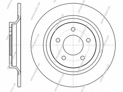 Тормозной диск NPS купить
