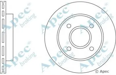 Тормозной диск APEC braking купить