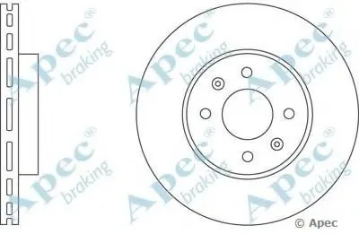 Тормозной диск APEC braking купить