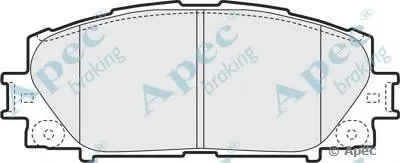 Комплект тормозных колодок, дисковый тормоз APEC braking купить