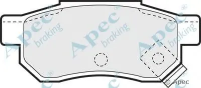 Комплект тормозных колодок, дисковый тормоз APEC braking купить