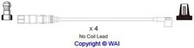 Комплект проводов зажигания WAIglobal купить