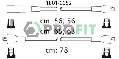 Комплект проводов зажигания PROFIT купить