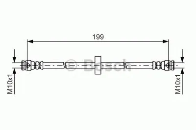 Тормозной шланг BOSCH купить