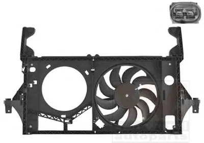 Вентилятор, охлаждение двигателя VAN WEZEL купить