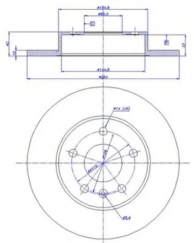 Тормозной диск CAR купить