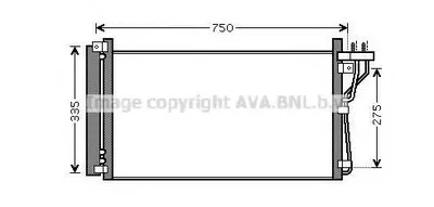 Конденсатор, кондиционер AVA QUALITY COOLING купить