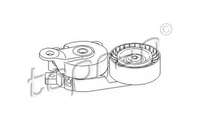 Натяжитель ремня, клиновой зубча PREMIUM BRAND TOPRAN купить