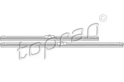 Щетка стеклоочистителя PREMIUM BRAND TOPRAN купить