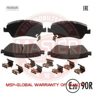 Комплект тормозных колодок, дисковый тормоз Anti-Noise MASTER-SPORT купить