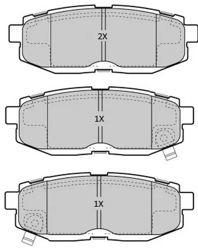 Комплект тормозных колодок, дисковый тормоз FREMAX купить