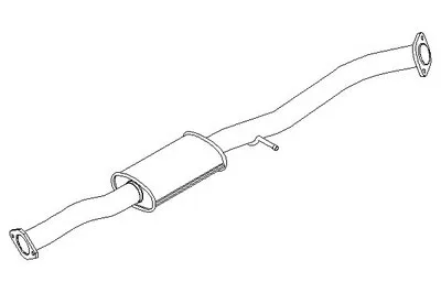 Средний глушитель выхлопных газов KLARIUS купить