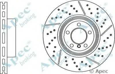 Тормозной диск APEC braking купить