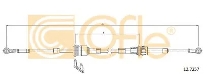 Трос, ступенчатая коробка передач COFLE купить