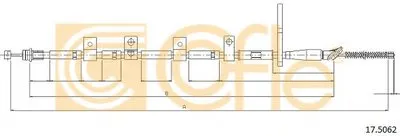 Трос, стояночная тормозная система COFLE купить