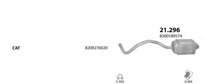 Система выпуска ОГ POLMO купить